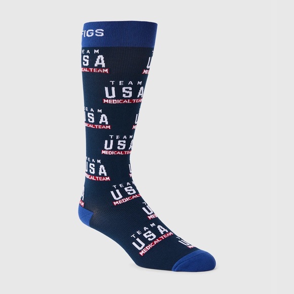 FIGS x Team USA Track Medical Team Compression Socks - Medium - Picture 3 of 3
